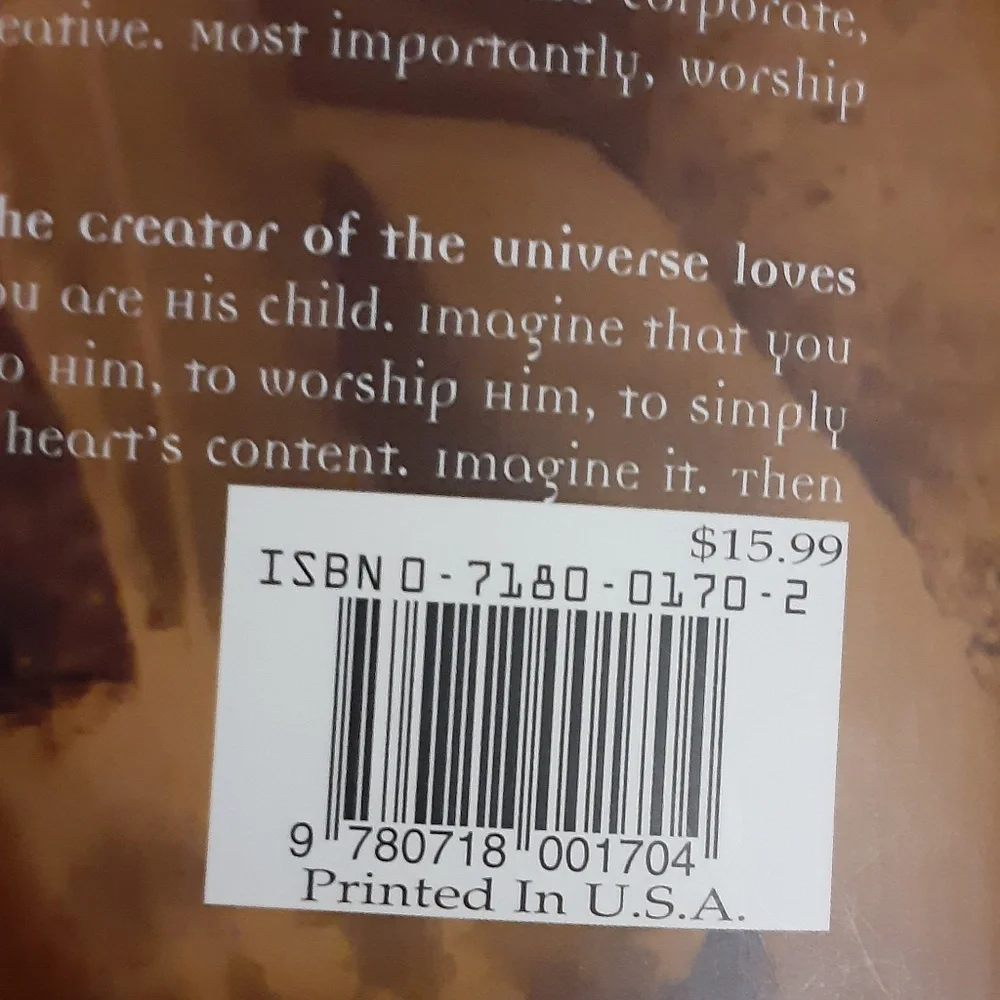 I can only IMAGINE, by mercyme Paperback Book